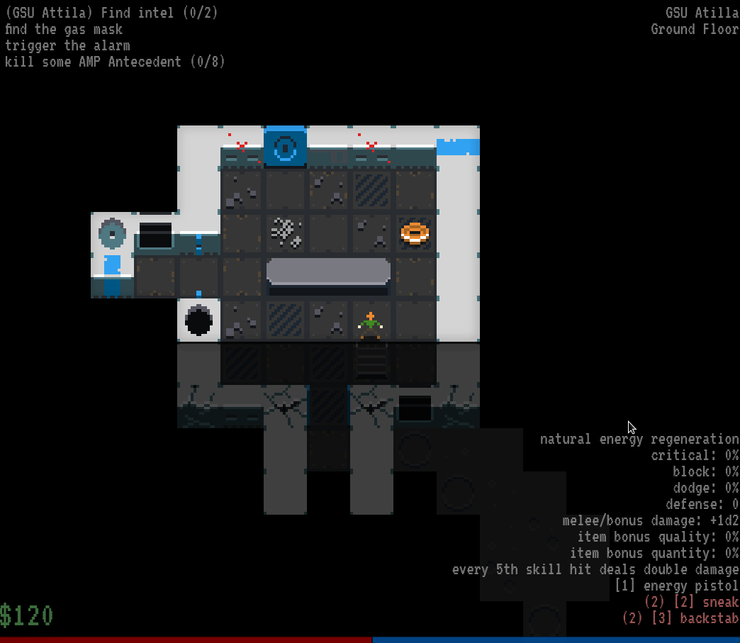 The captain is noticed by a carapace AMP, known for their hunger and devastating damage within melee range.